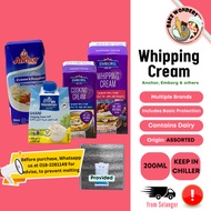 [ Chill ] (PROMO ARLA WHIPPING CREAM) Anchor Whipping Cream Emborg Whipping Cream Emborg Cooking Cre