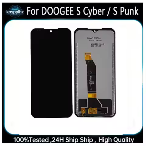 For DOOGEE S Punk LCD Screen Touch Panel Assembly For DOOGEE S Punk S Cyber LCD Display Replacement 