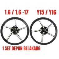 SPORT RIM YAMAHA Y15 / Y16 / Y15ZR / Y16ZR SIZE 1.6/1.6-17 RIM FG511