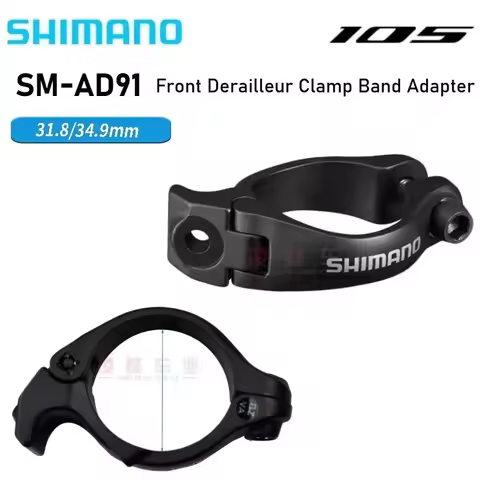 SHIMANO 105 R7000 SM-AD91 DURA-ACE DI2 Front Derailleur Clamp Band Adapter - 31.8/34.9 mm Original p