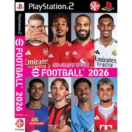 PS2 E football Game Disc 2026-Pre-Season UPDATE-PES 2026 EFOOTBALL ️ PlayStation 2