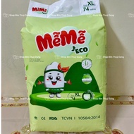 Diapers/Me Me Me ECO Sticky Pants/Pants Size S96/M90/L80/XL84/2XL70/3XL70