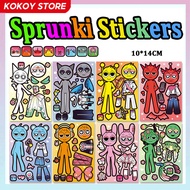 ​Flower Fairy Stickers Sprunki Costume DIY Activity for Kids Home School Decoration​