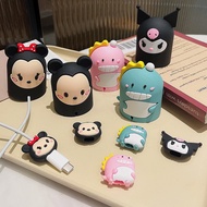 Cute Cartoon Silicone Charger Case Anti Break for iWatch Charging Cable Protection