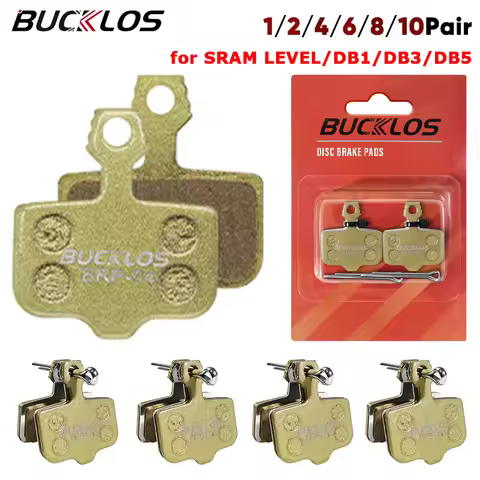 BUCKLOS for AVID ELIXIR DB1 DB3 DB5 MTB Bicycle Disc Brake Pads for SRAM Brake Pad Copper 1/2/4/6/8/