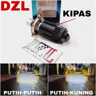 Rtd m01f h4 laser d2 Premium 2-Color 30 watt ac and dc led Headlight FanADA