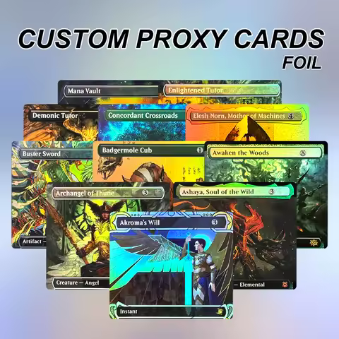 MTG Magical Custom High-quality Proxy Card Gathering Discount Price FOIL Cards Board Game Crucible o