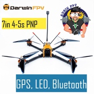 RTF DarwinFPV Darwin129 7 inch 7" 3-5s Long Range drone with Bluetooth GPS Ready to Fly