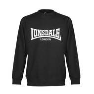 Lonsdale Mens Essential Crew Sweater Mens (Black) - Sports Direct