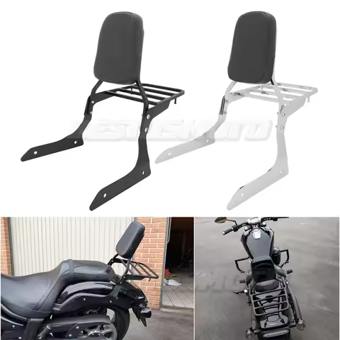For Yamaha Stryker 1300 XVS1300 Motorcycle Passenger Backrest Sissy Bar Luggage Rack Accessories 201