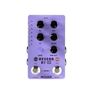 MOOER R7 X2 Reverb Pedal 14 Stereo Reverb Effects Atmosphere/Spring/Hall/Room with Infinite Function