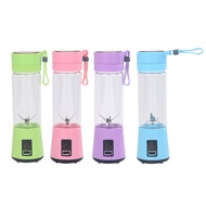 【AiBi Home】-420Ml Portable Juicer Glass Bottle Juicer USB Rechargeable 6 Blades Juicer Smoothie Blender Machine Mixer Mini Juice Cup