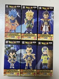 全新 Bandai日版 WCF 龍珠 超 布羅利 一套6款 悟空 拿迪斯 立巴 莊子