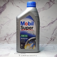 Mobil Super 1000 X2 15W-40 1 Liter Made in Singapore (Oli Mesin Multigrade)