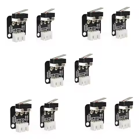 A34M-10 Pcs 3D Printer Part End Stop Limit Switch 3 Pin Compatible With CNC RAMPS 1.4 Reprap 3D Prin