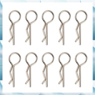 [W F S B] 10PCS RC Car Shell Body Clips R Pin Buckles for  SCX6    Kraton 1/5 1/6 1/7 1/8 RC Car Par