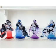 4Pcs/Lot Maid Outfit Acrylic Standee Durin Neuvillette Kyryll Chudomirovich Flins Peruere Father But