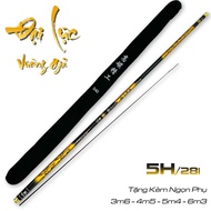 Cần Tay Đại Lực Vương Giả 5H - 28i tặng kèm ngọn phụ