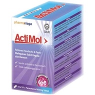 Actimol Paracetamol Tablet 650mg 10'sx10