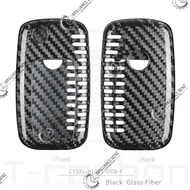 T-CARBON KEY COVER KEY CASE VW POLO, GOLF, TIGUAN, TORAN, SCIROCCO - Black