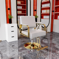 Popular Hairdressing Shop Barber Shop Chair for Hair Salon Adjustable Rotate Accessible Luxury Stain