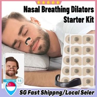 🇸🇬 In Stock Magnetic Nose Strip Nasal breathing dilator Starter Kit Nose Breathe Strips Sleep Nasal 