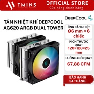 Deepcool AG620 ARGB Dual Tower air cooler - Genuine product