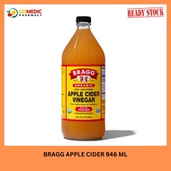 BRAGG Apple Cider Vinegar  / Cuka Epal Organik 946 ml / Cuka Epal Bragg