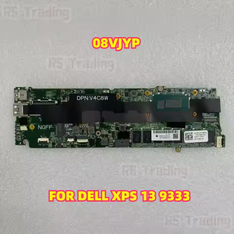 08VJYP 8VJYP CN-08VJYP FOR DELL XPS 13 9333 laptop Motherboard DAD13CMBAG0 WITH I7-4510U CPU And 8G 