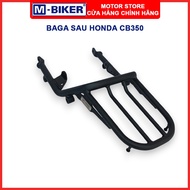 Baga CB350 Tube-shaped honda CB350 rear port with waiting point to attach the bag frame, matte black