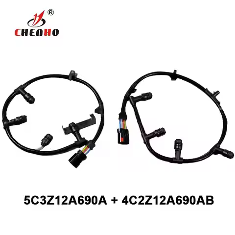 High Quality 2PCS Powerstroke Diesel Glow Plug Harness 5C3Z12A690A 4C2Z12A690AB Fit For Ford 6.0 04-