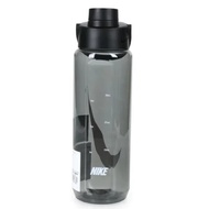 NIKE TR RECHARGE 大口徑水壺 24OZ 透明黑
