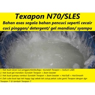1kg Texapon N70  /SLES bahan asas buat sabun cecair/ Sodium Laureth Sulfate-sulphate