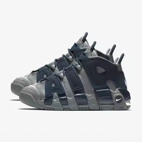 Nike Authentic AIR MORE UPTEMPO Youth Basketball Shoes 415082-009