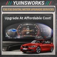 BMW F30 F32 Digital Meter LCD Replacement Upgrade Service At Affordable Price [Message Us More Info]