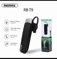 Remax RB-T9 Bluetooth Earpiece with 2 Hours Charge Time 100-180 Hours Standby 2-6 Hours Talk Time an