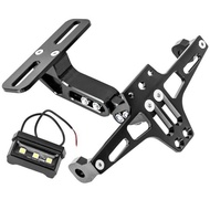 FOR APRILIA RS125 1996-2010 2009 2008 2007 06 Accessories Motorcycle Lnse Plate Holder Bracket LED L