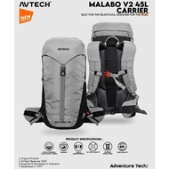 AVTECH – 45 Liter Mountain Carrier Backpack Hiking Camping Outdoor Travel – MALABO 45