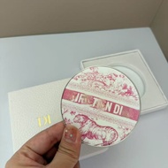 D Home Beauty Pink Picture Metal Makeup Mirror Small Cute Flip Mirror Light Luxury Premium 0112hw