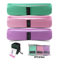 【Msia Stock】Yoga Squat Resistance Bands Hip Loop Squat Training Hip Ring Elastic Band Pull Band