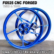 Y15ZR FG525 CNC ENKEI SPORT RIM Y15 Y16 Y16ZR SIZE 1.60 X 17 SIAP BEARING KL