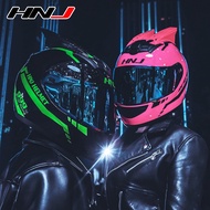 HNJ Full Face Helmet Motor Women's Motorcycle Couple Helmet