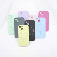 UME Silicone Case Liquid Ultra-thin Magnetic Protect Camera iPhone 13