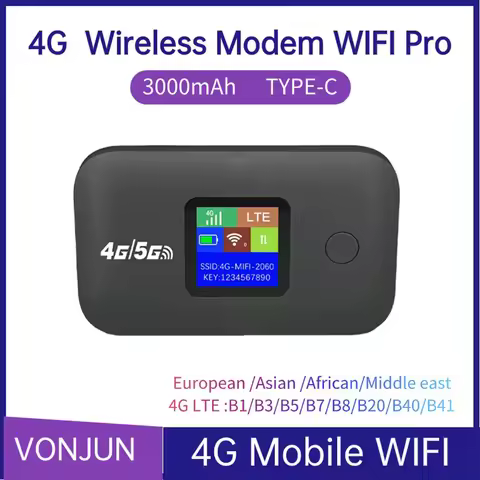 4G/5G Mobile WIFI Router 150Mbps 4G LTE Wireless Router Portable Pocket MiFi Modem Mobile Wifi Hotsp
