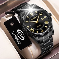 LIGE Watch Original Men Luxury Date Week Steel Watches Fashion Sport Waterproof Causal Bussiness Quartz Wristwatch