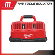Milwaukee แท่นชาร์จแบตเตอรี่ 12-18 โวลต์ แบบชาร์จเร็ว 6 ช่อง รุ่น M12-18C3 ( ชาร์จ 18V.x3 ก้อน12V.x3