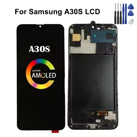 Super AMOLED For Samsung A30S Screen Replacement A307 A307F A307FN A307G A307GN LCD Display With Tou