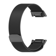Milanese loop For fitbit charge 6 5 band replacement charge6 wristband stainless steel magnetic brac