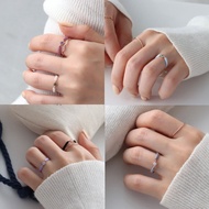 Bleu Allo Birthstone Knot Ring Handmade Thread Ring