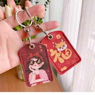 Access Control Card Holder Keychain Protective Case Door Card Holder Induction Small Rectangular Acc